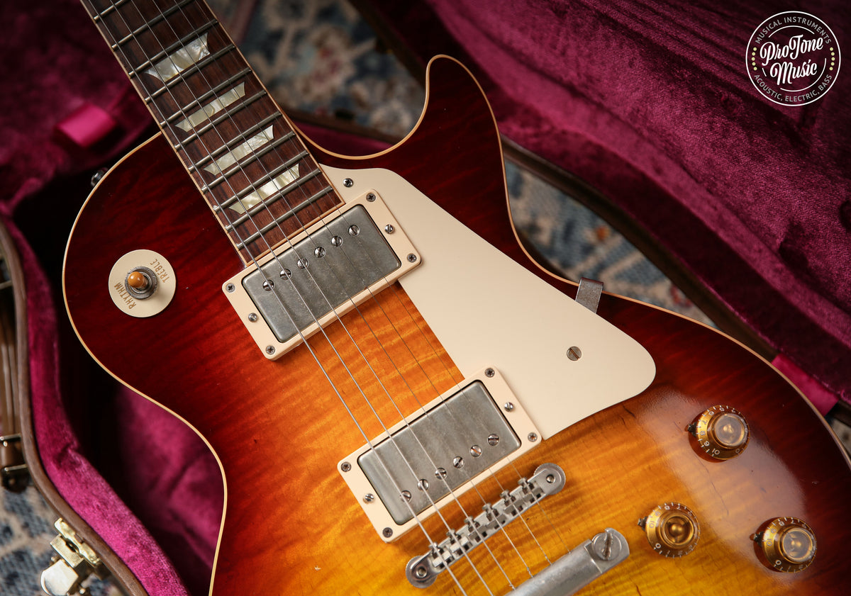 2022 Gibson Custom Shop 59' R9 Les Paul Standard VOS Royal Tea Burst