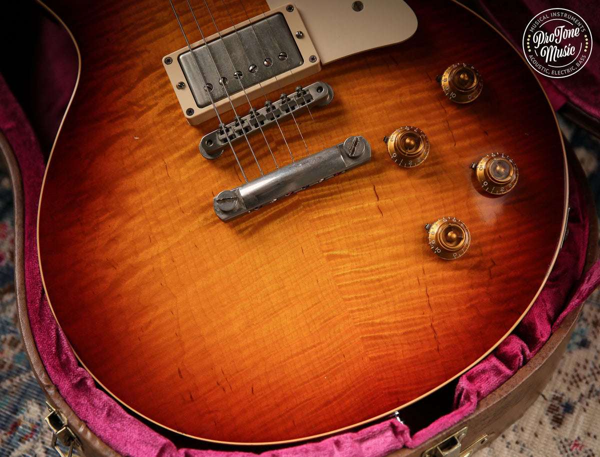 2022 Gibson Custom Shop 59' R9 Les Paul Standard VOS Royal Tea Burst
