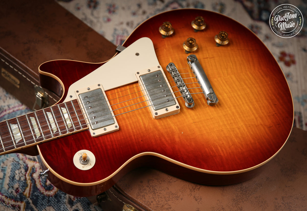 2022 Gibson Custom Shop 59' R9 Les Paul Standard VOS Royal Tea Burst