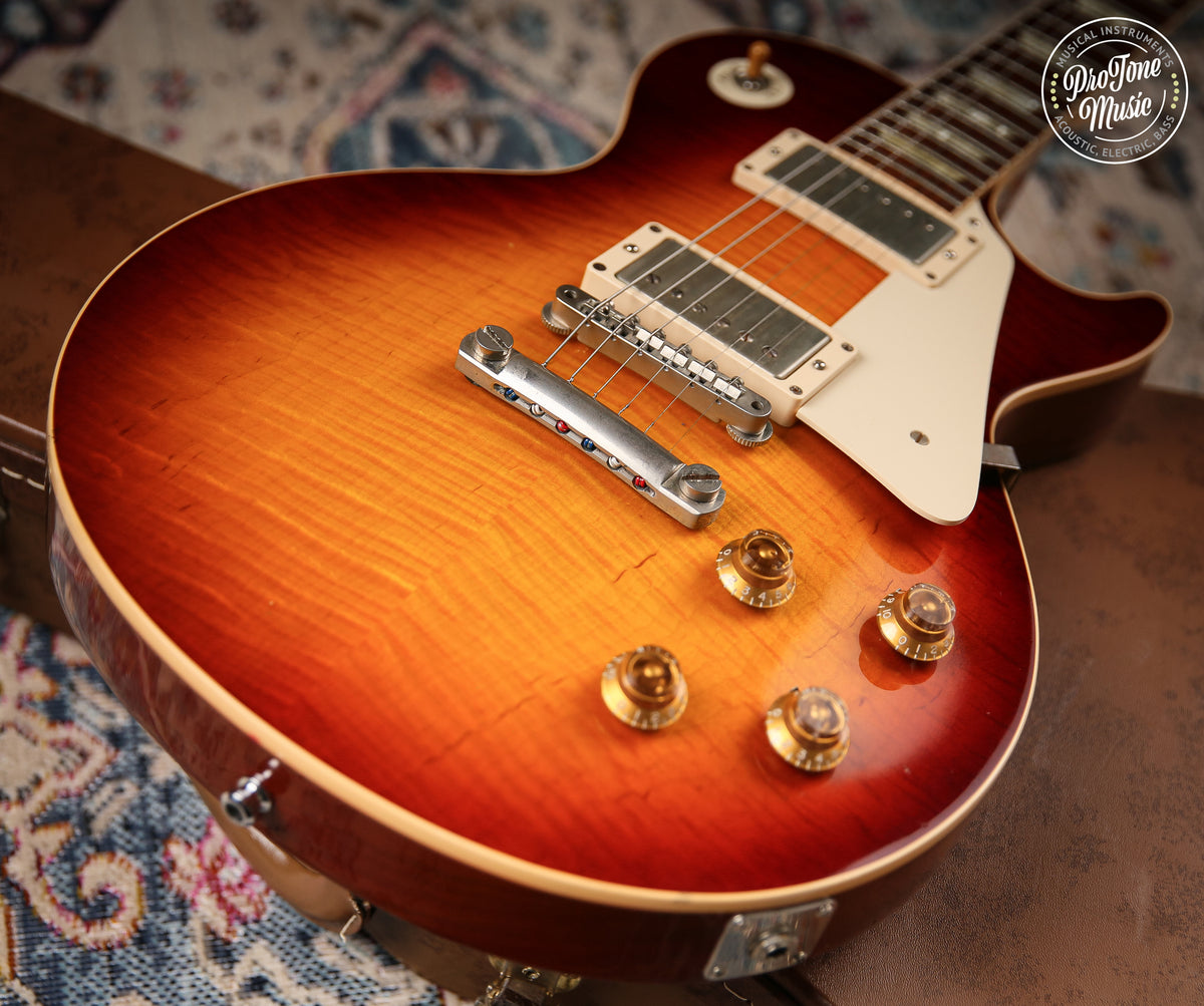 2022 Gibson Custom Shop 59' R9 Les Paul Standard VOS Royal Tea Burst