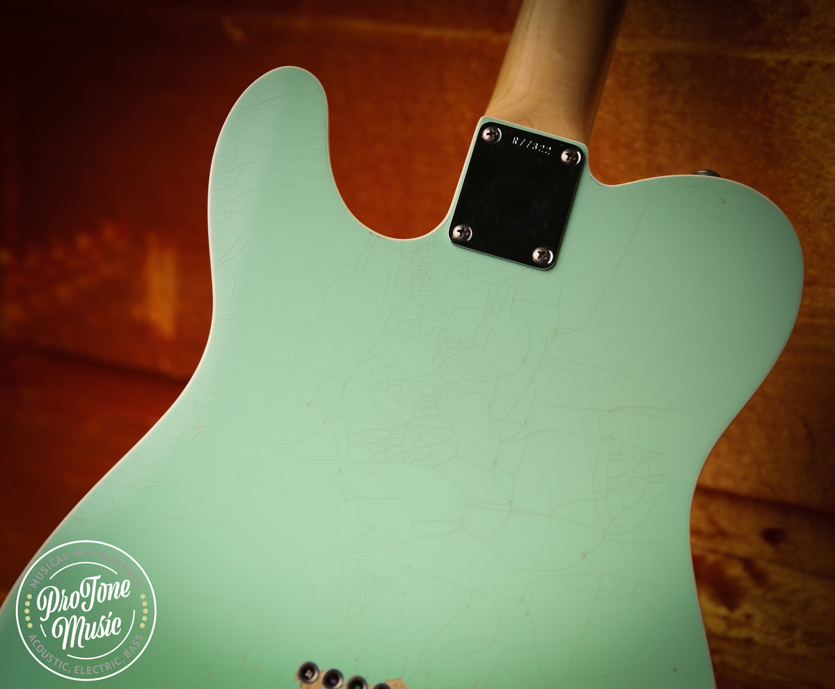 2014 Fender USA Custom Shop Custom Tele Closet Classic Surf Green Masterbuilt - ProTone Music