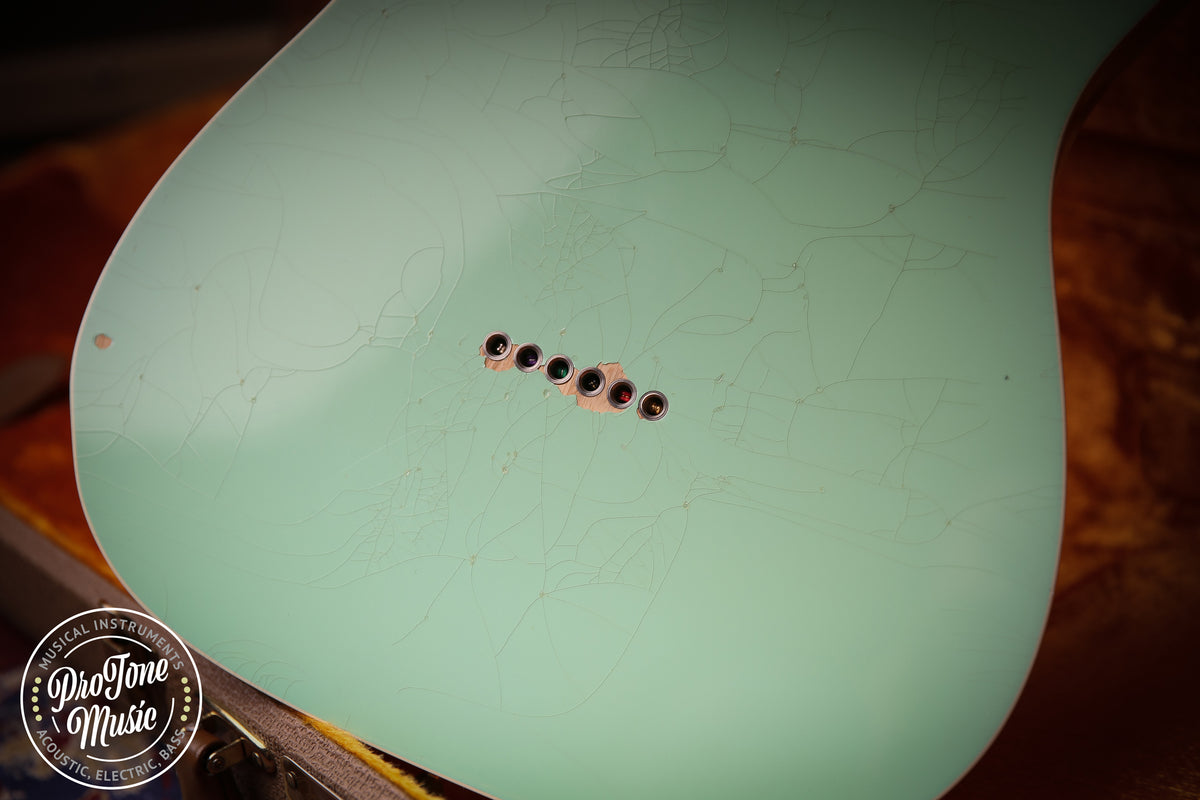 2014 Fender USA Custom Shop Custom Tele Closet Classic Surf Green Masterbuilt - ProTone Music