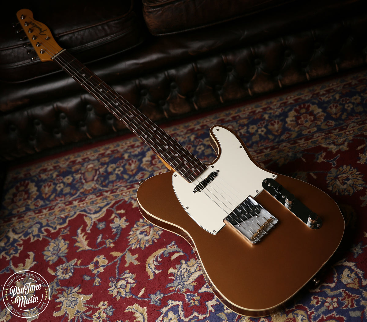 Fender JV Modified 60s Telecaster Custom FireMist Gold
