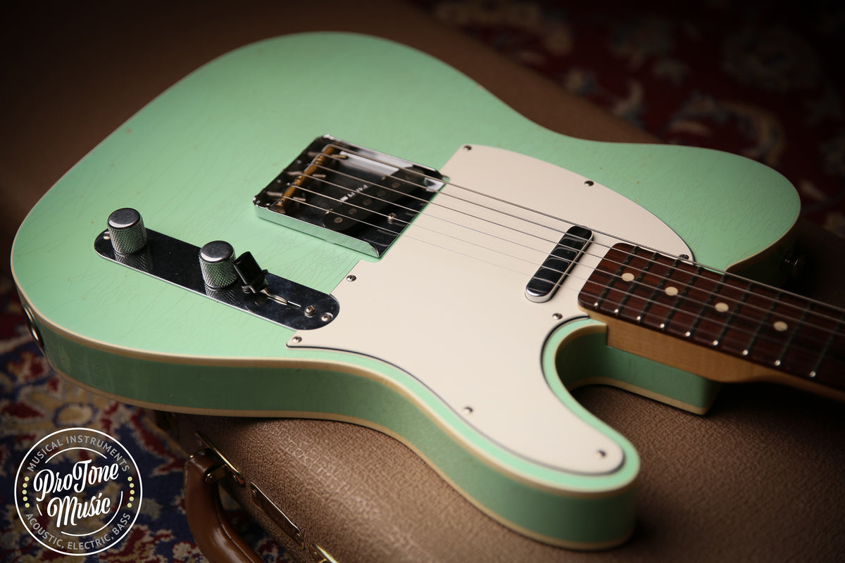 2014 Fender USA Custom Shop Custom Tele Closet Classic Surf Green Masterbuilt - ProTone Music
