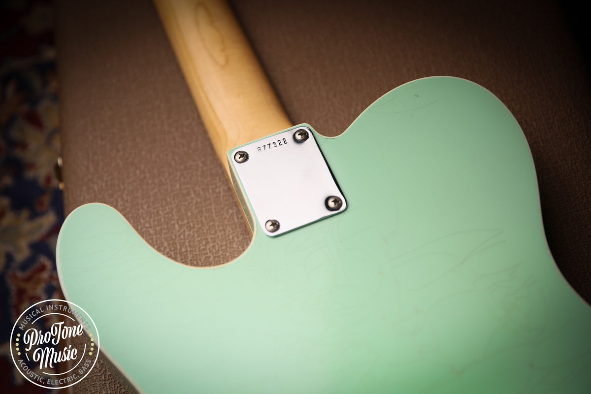 2014 Fender USA Custom Shop Custom Tele Closet Classic Surf Green Masterbuilt - ProTone Music