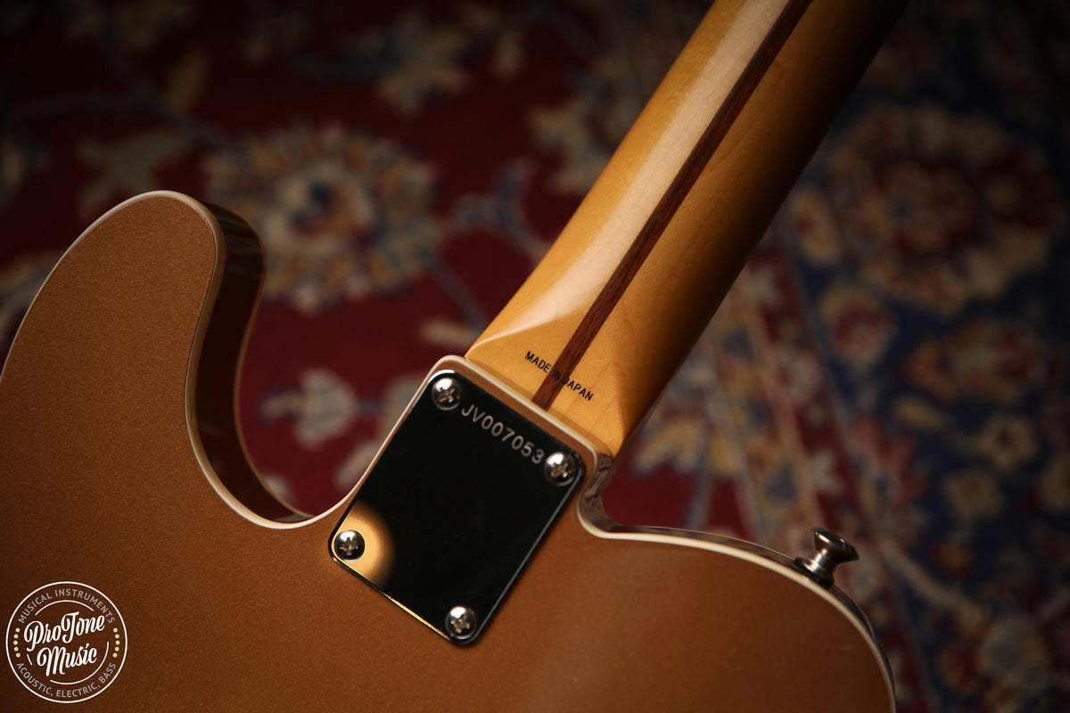 Fender JV Modified 60s Telecaster Custom FireMist Gold