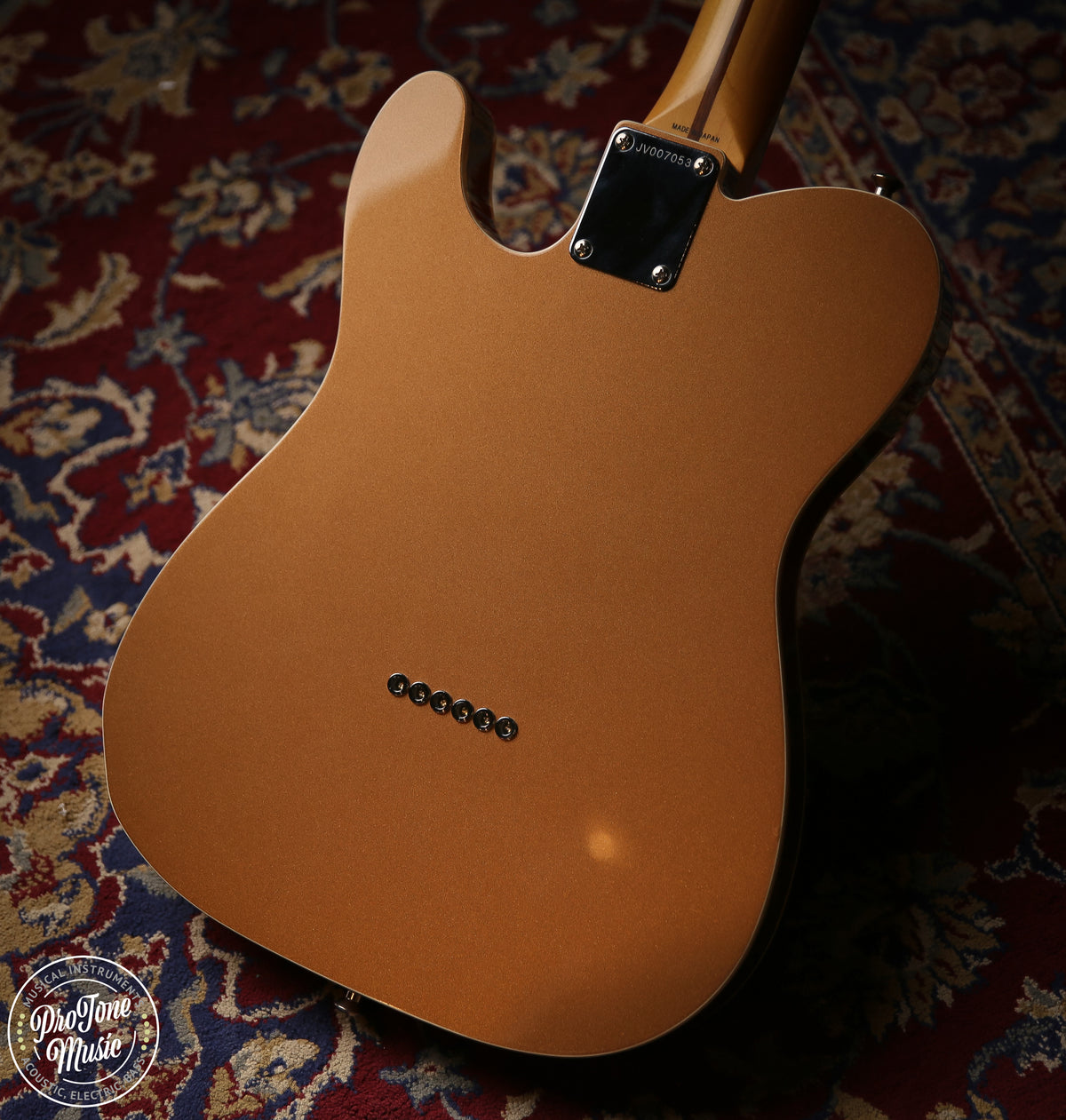 Fender JV Modified 60s Telecaster Custom FireMist Gold