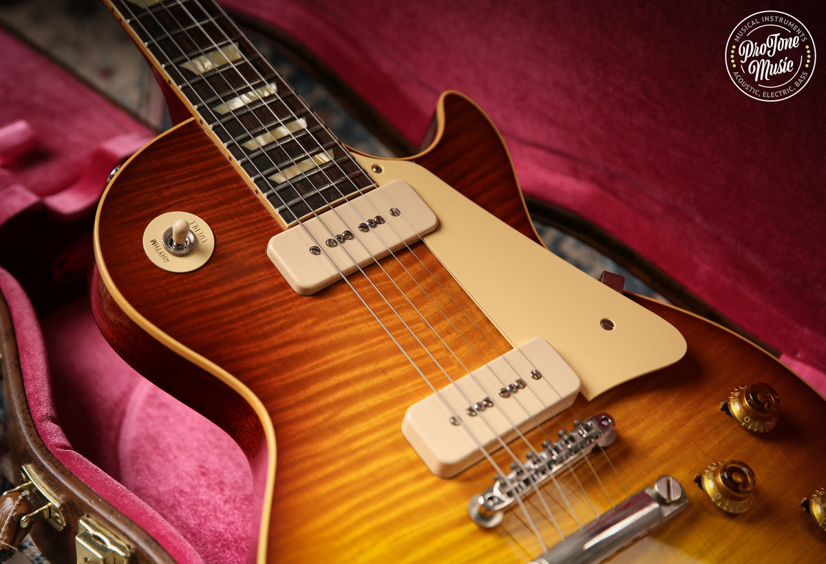 2024 Gibson M2M Custom Shop Les Paul 56' Murphy Lab Ultra Light Aged Slow Ice Tea