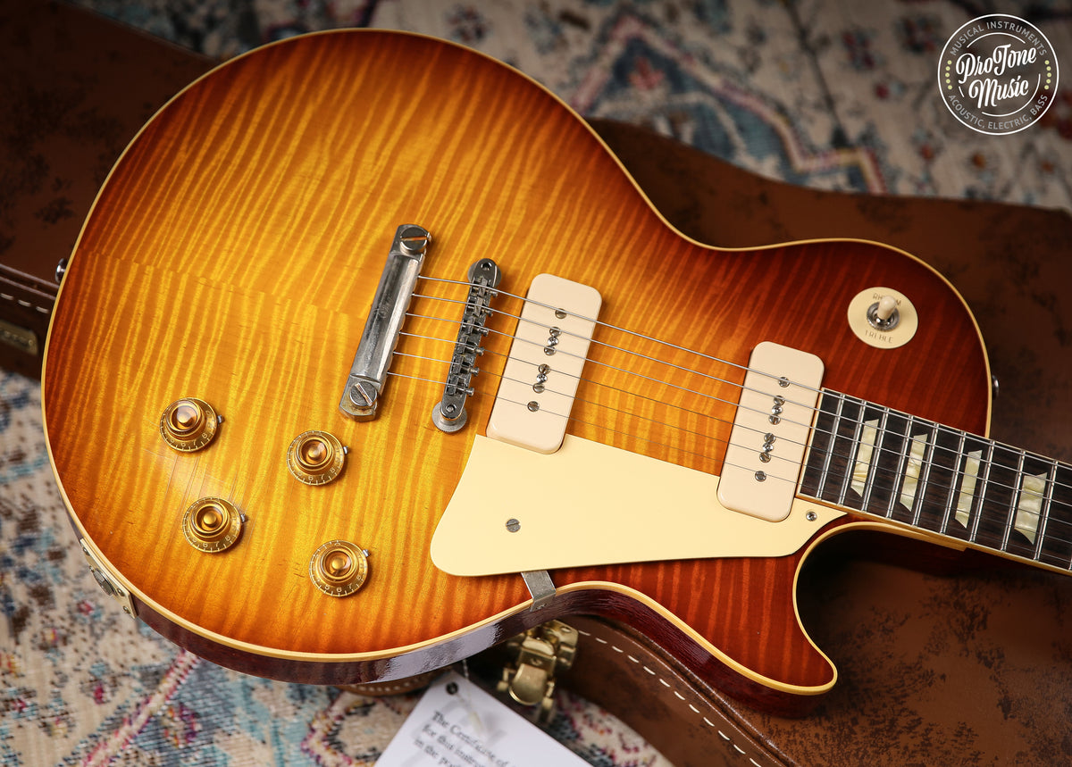 2024 Gibson M2M Custom Shop Les Paul 56' Murphy Lab Ultra Light Aged Slow Ice Tea