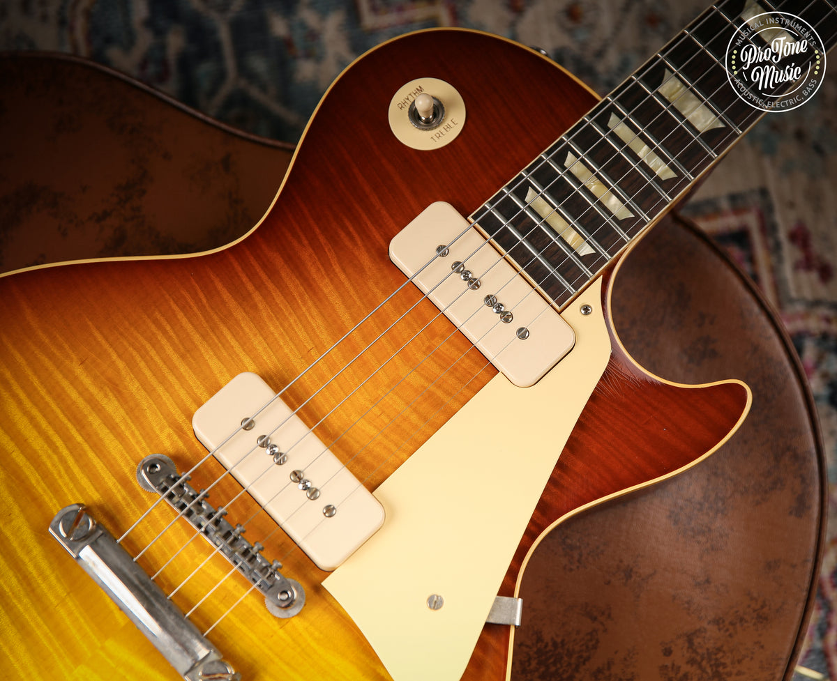 2024 Gibson M2M Custom Shop Les Paul 56' Murphy Lab Ultra Light Aged Slow Ice Tea
