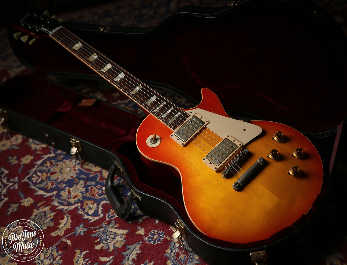 Gibson USA Custom Shop 58' R8 Reissue Les Paul Washed Cherry Sunburst