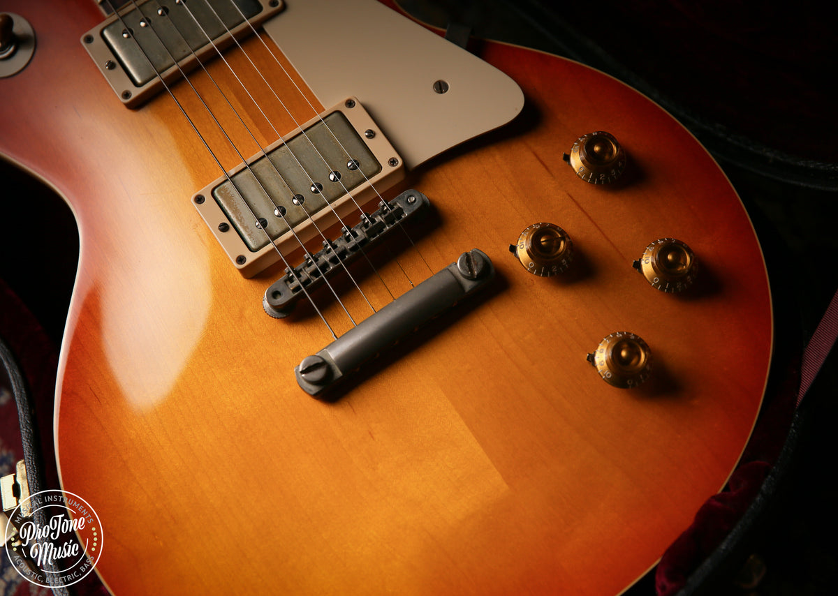 Gibson USA Custom Shop 58' R8 Reissue Les Paul Washed Cherry Sunburst