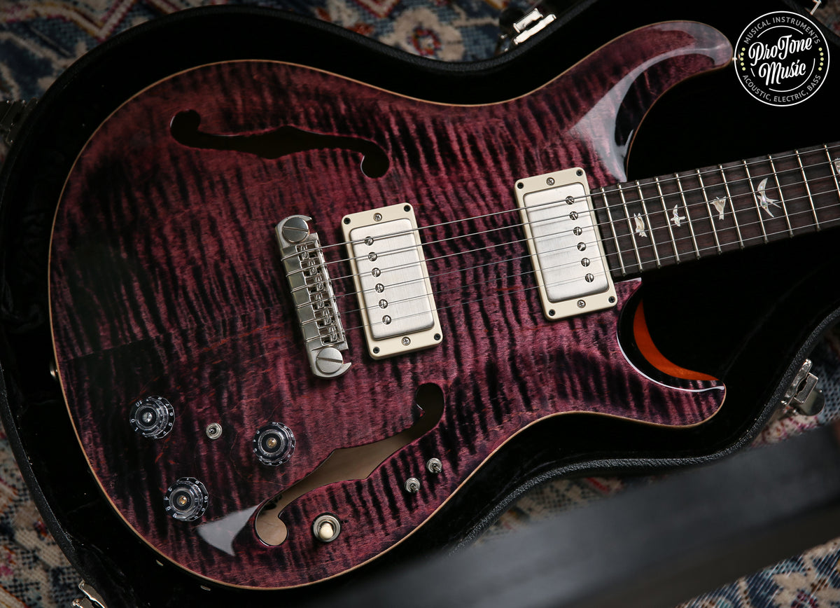 2022 PRS Paul Reed Smith Hollowbody II Piezo Purple Iris - ProTone Music Limited