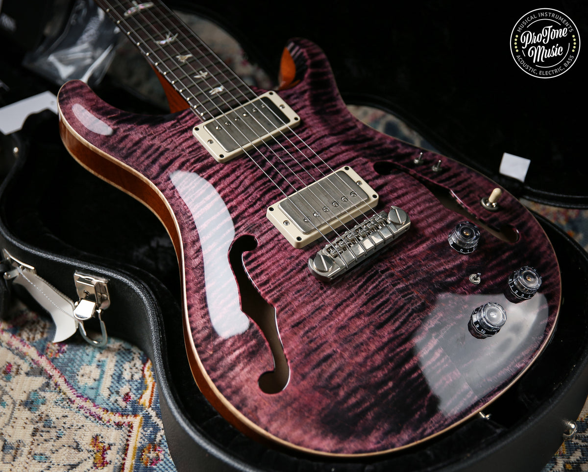 2022 PRS Paul Reed Smith Hollowbody II Piezo Purple Iris - ProTone Music Limited