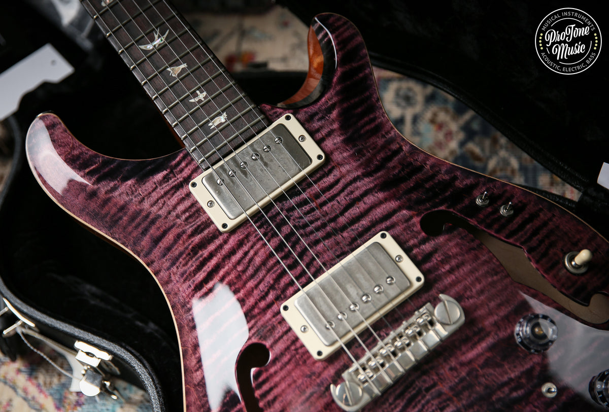 2022 PRS Paul Reed Smith Hollowbody II Piezo Purple Iris - ProTone Music Limited