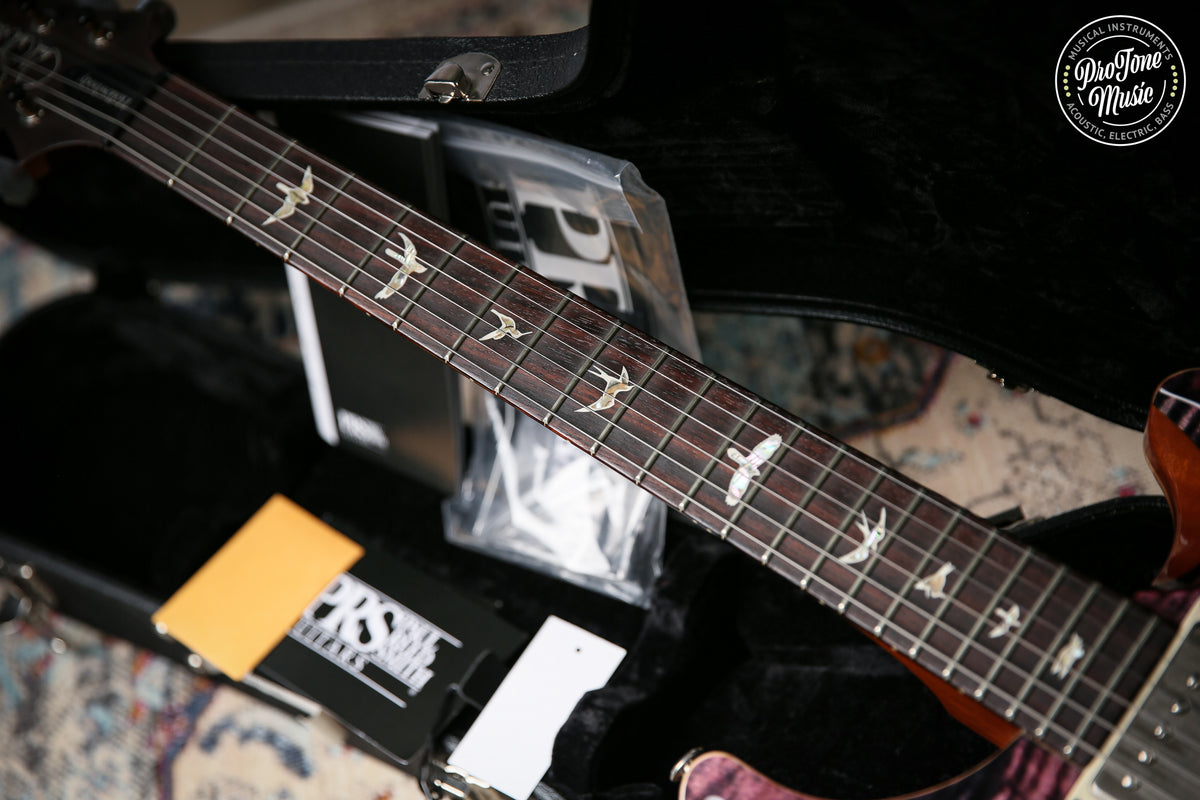 2022 PRS Paul Reed Smith Hollowbody II Piezo Purple Iris - ProTone Music Limited