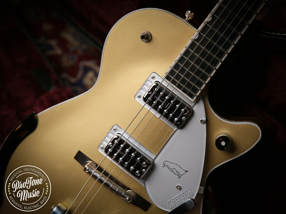 2018 Gretsch G6134T Penguin Limited Edition Casino Gold ProTone Music Limited