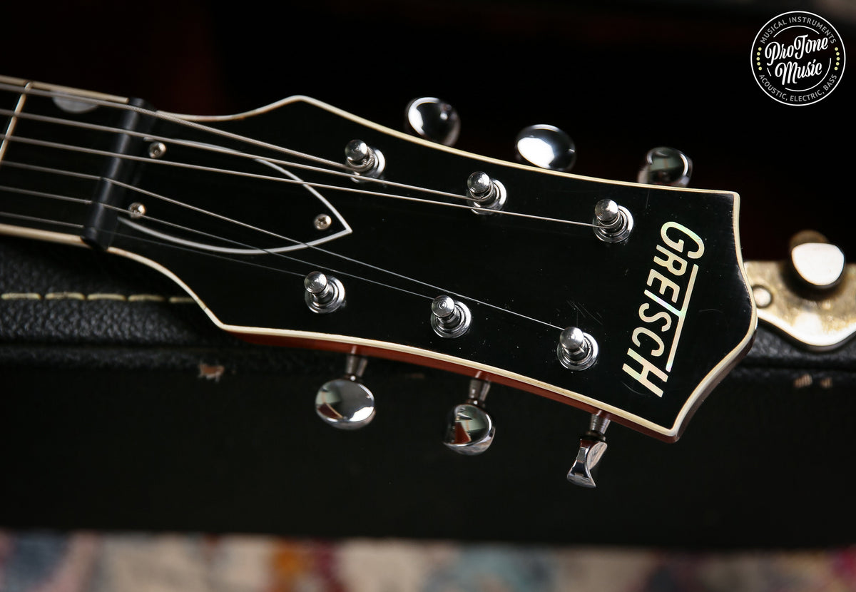 Gretsch G6129T Jet Japanese Green Sparkle - HEADSTOCK REPAIR - ProTone Music Limited