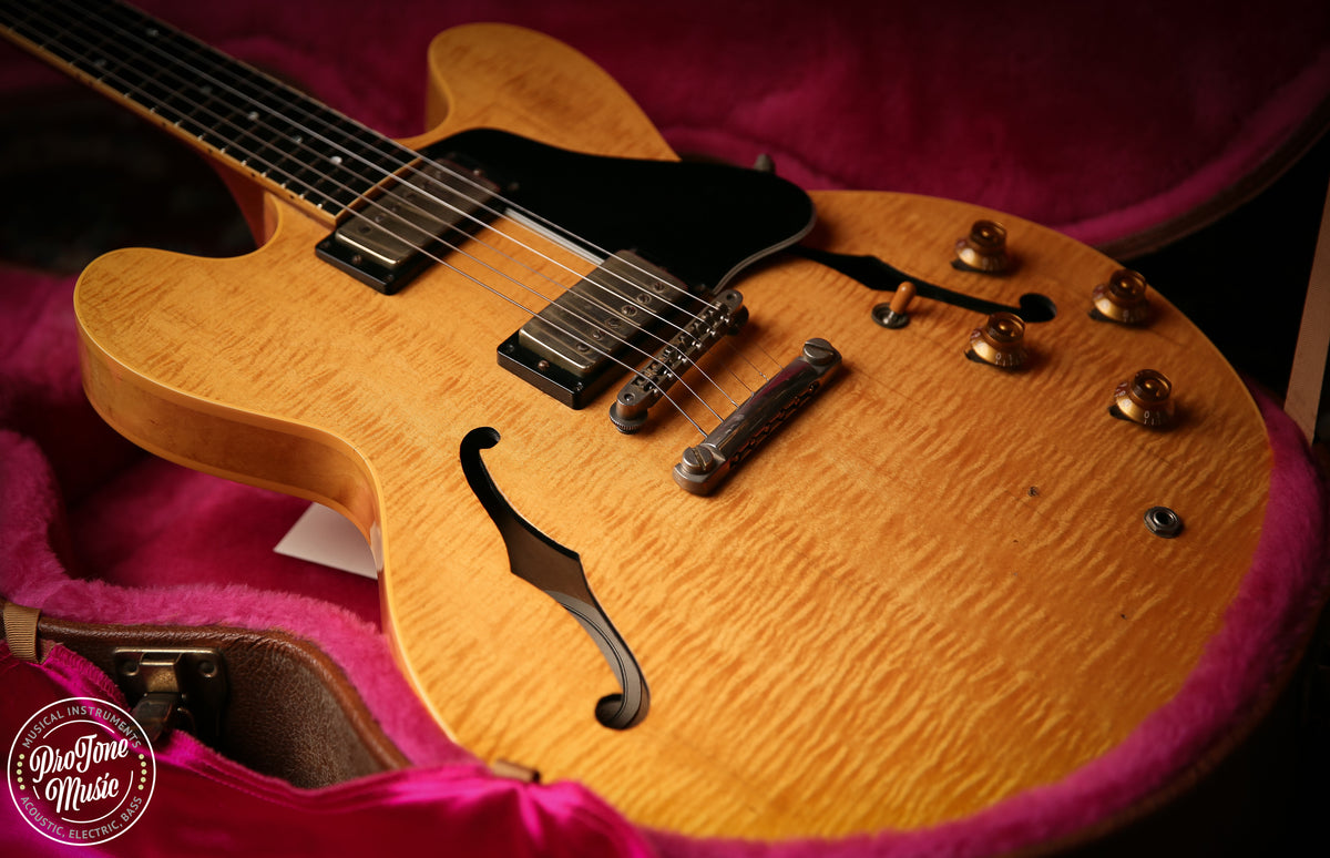 1987 Gibson USA ES-335 Ebony Fingerboard Natural