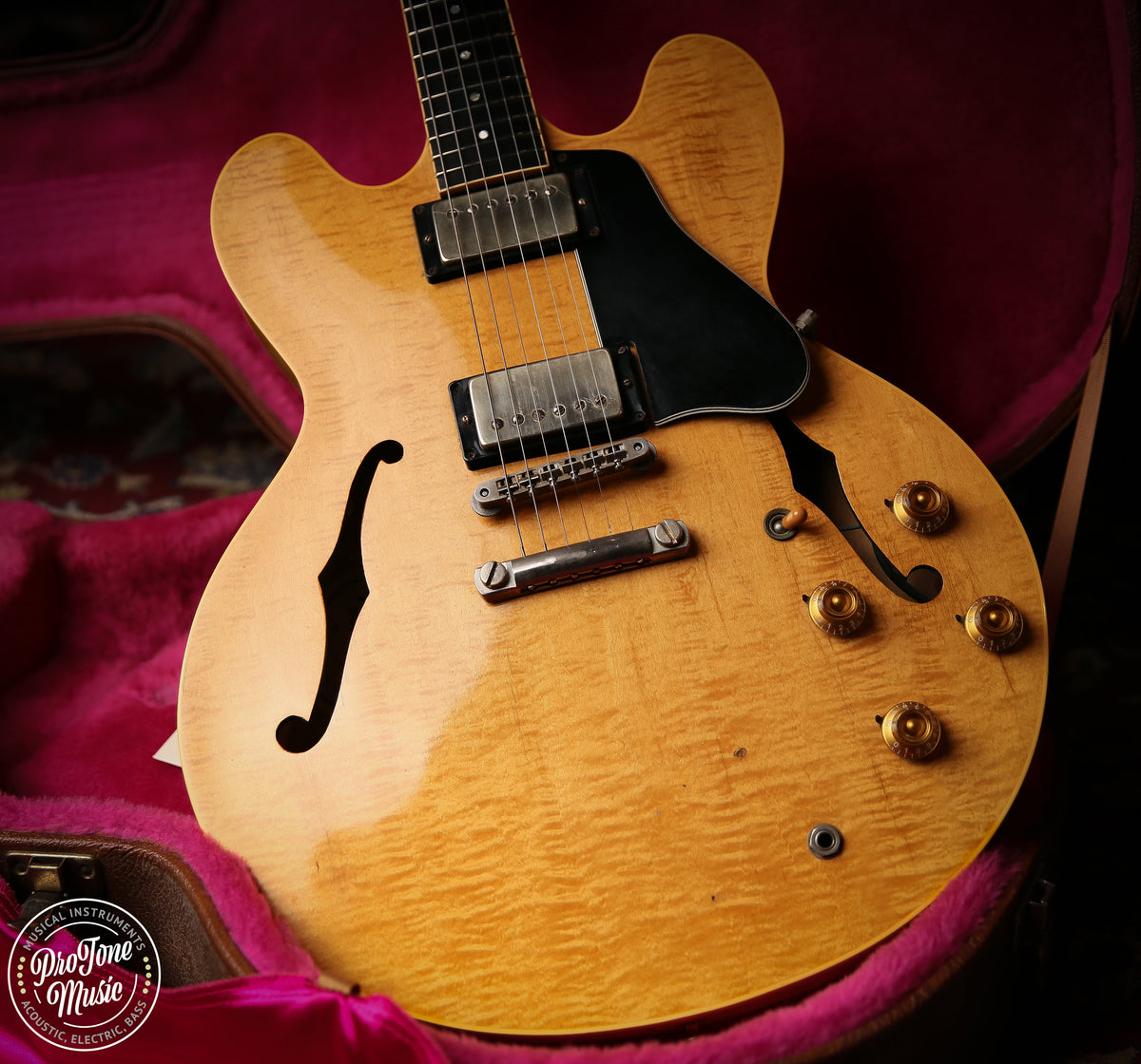 1987 Gibson USA ES-335 Ebony Fingerboard Natural