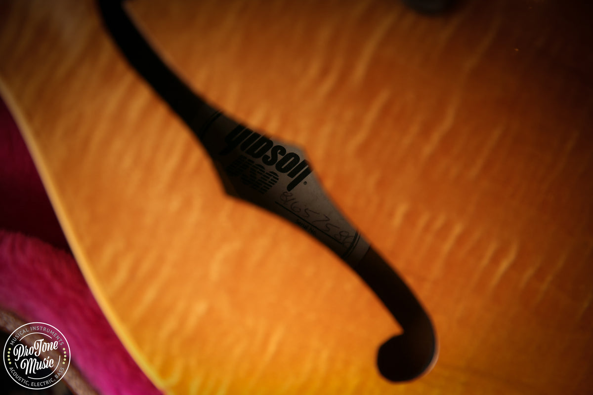 1987 Gibson USA ES-335 Ebony Fingerboard Natural