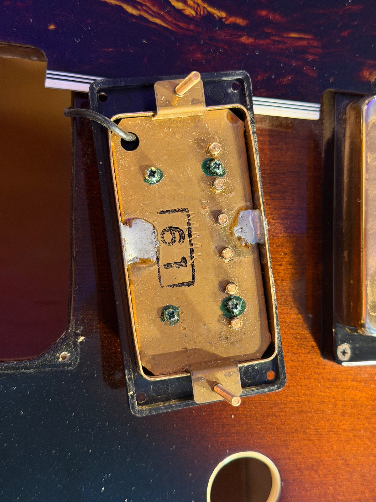 1980s Japanese Epiphone Emperor AS Hollow Body Antique Sunburst