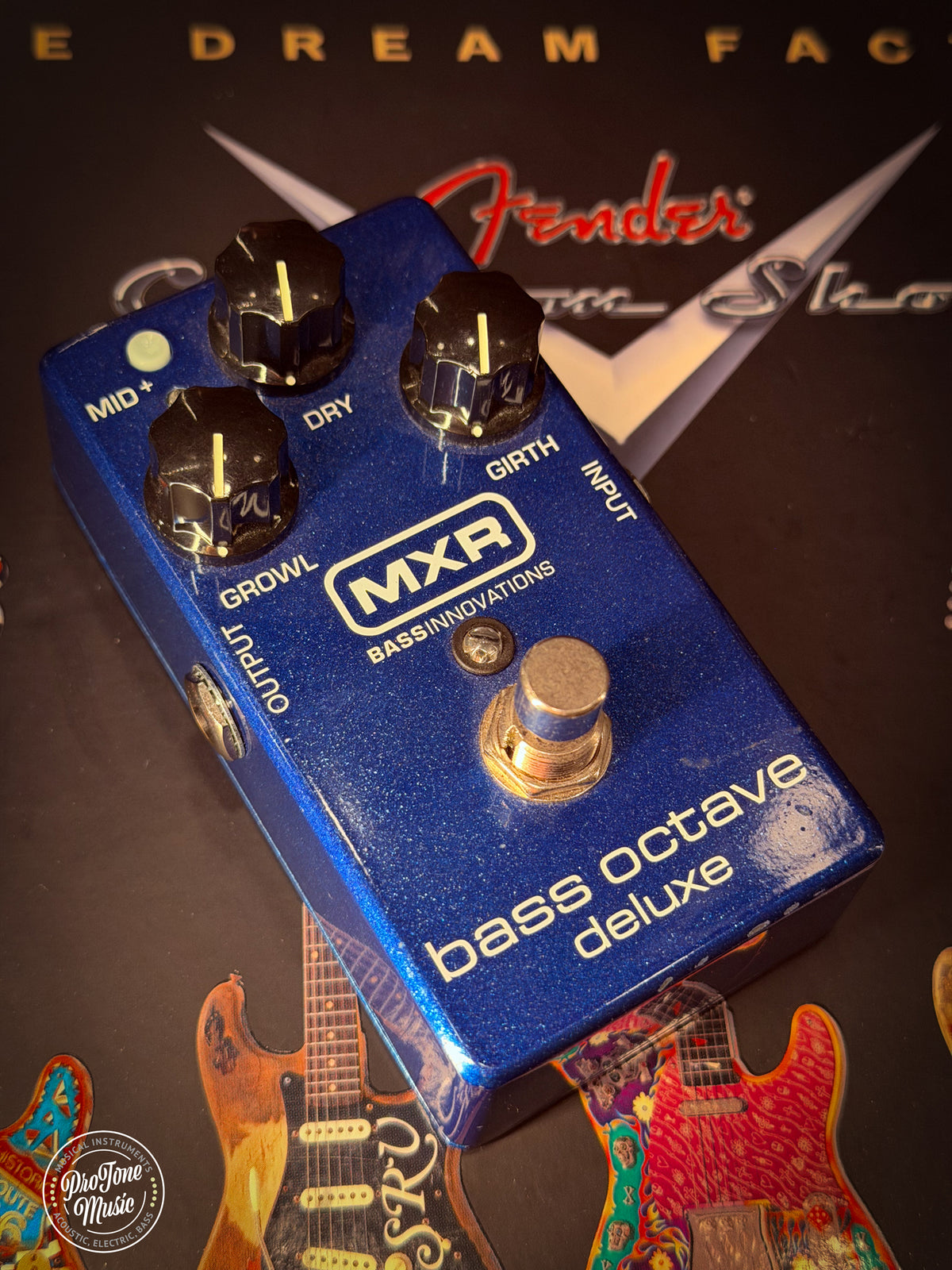 MXR Bass Octave Deluxe Effects Pedal