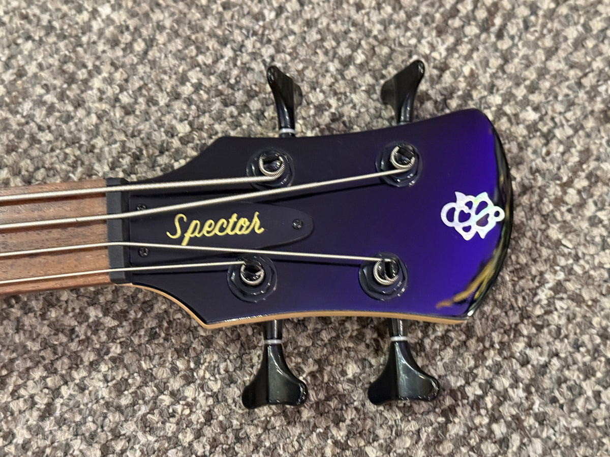 Spector 4 String Active Bass Trans Black