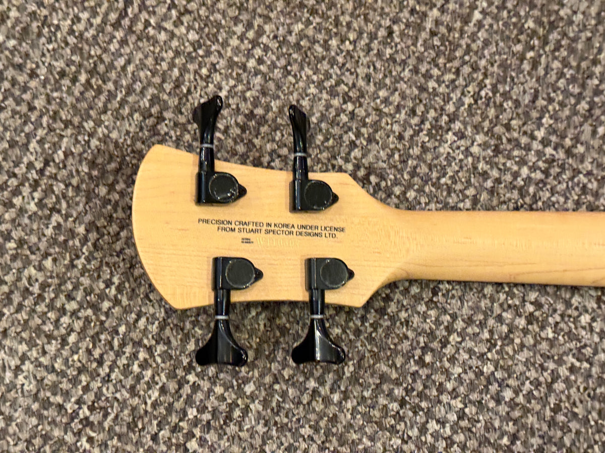 Spector 4 String Active Bass Trans Black