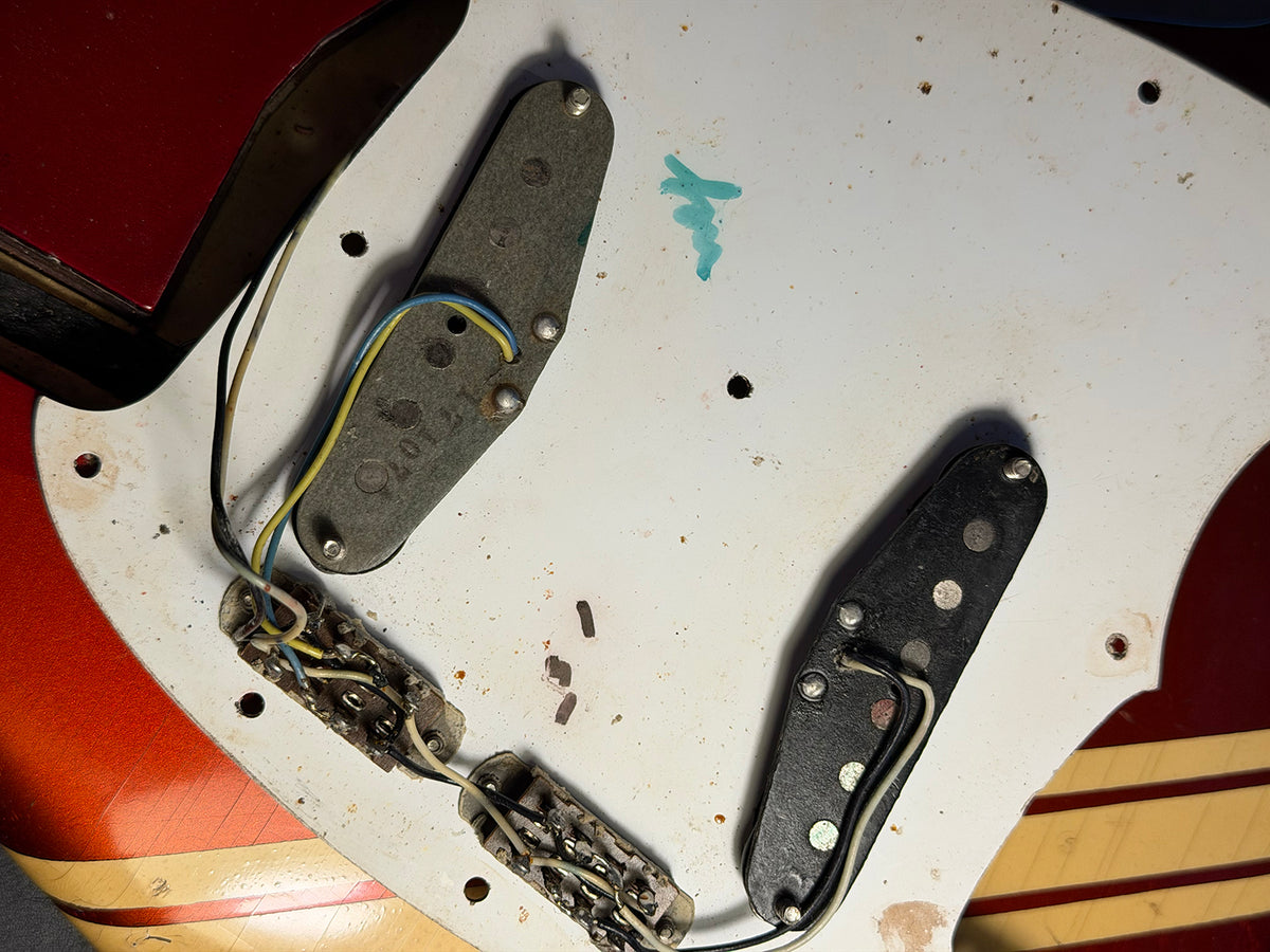 1973 Fender USA Mustang Competition Stripe