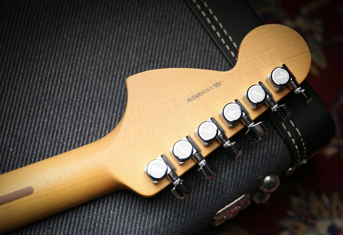 2018 Fender USA The Edge Stratocaster Signature Model Black