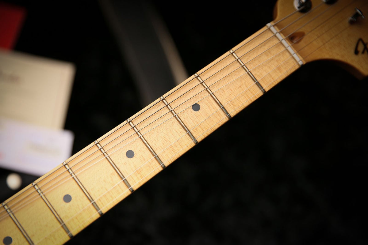 2018 Fender USA The Edge Stratocaster Signature Model Black