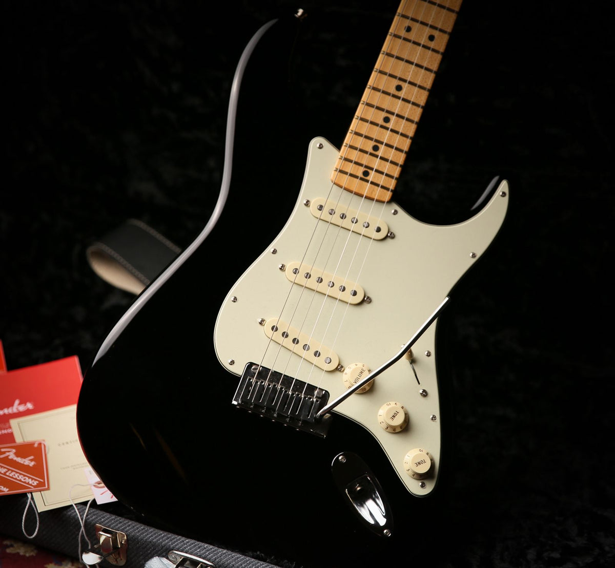 2018 Fender USA The Edge Stratocaster Signature Model Black