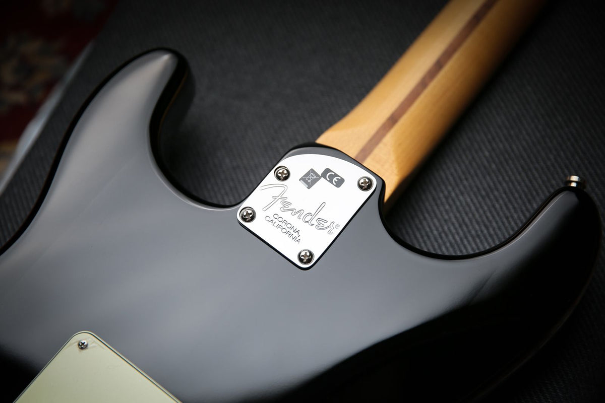 2018 Fender USA The Edge Stratocaster Signature Model Black