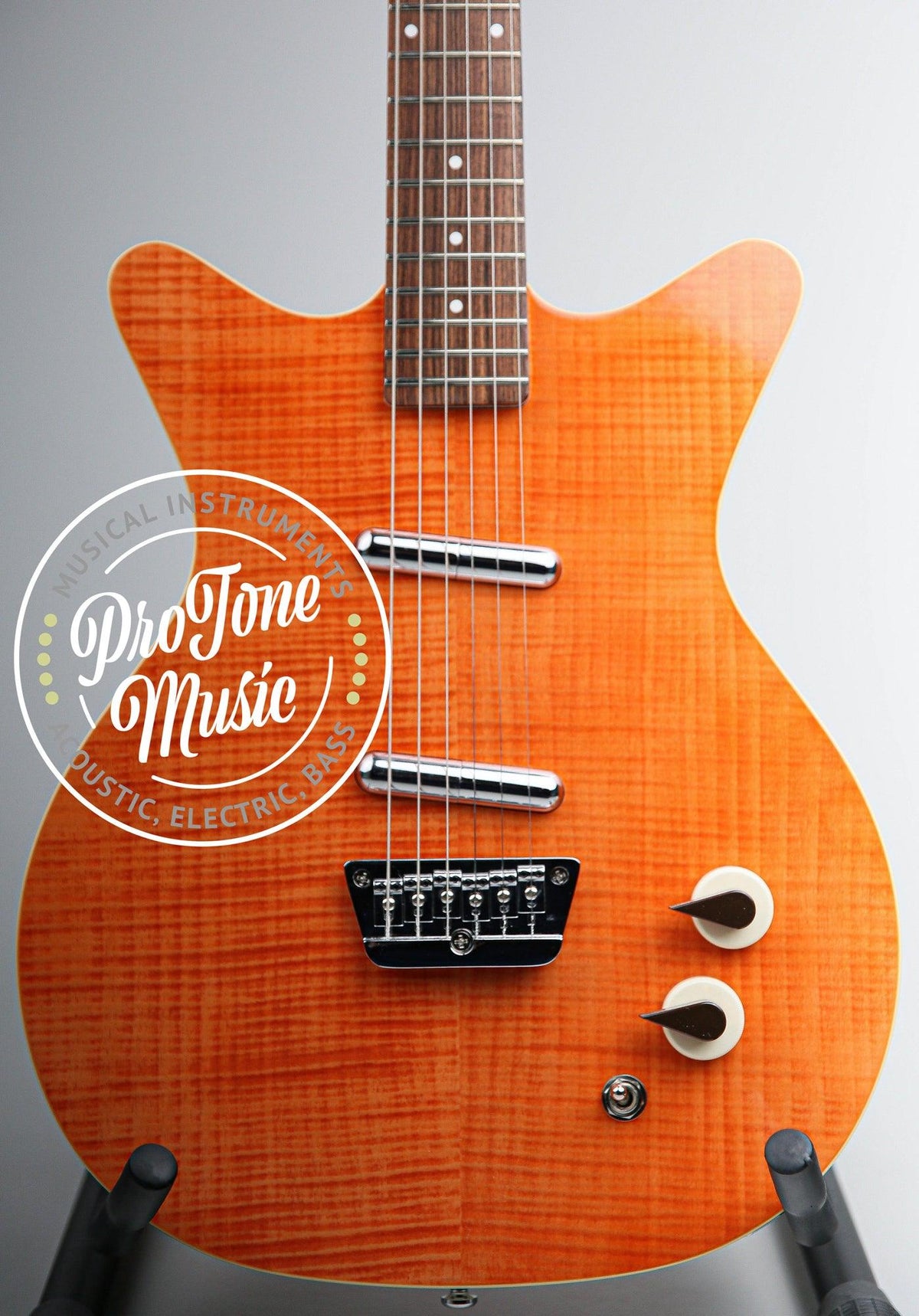 Danelectro &#39;59 Divine Electric Guitar Flame Maple - ProTone Music