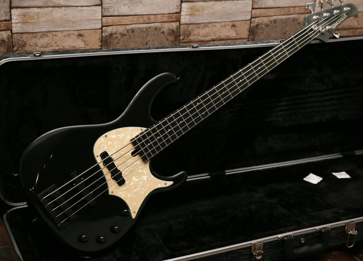 Modulus FBV5 Flea 5 string Active Bass Guitar Upgraded Villex Pickups &amp; Hard Case - ProTone Music