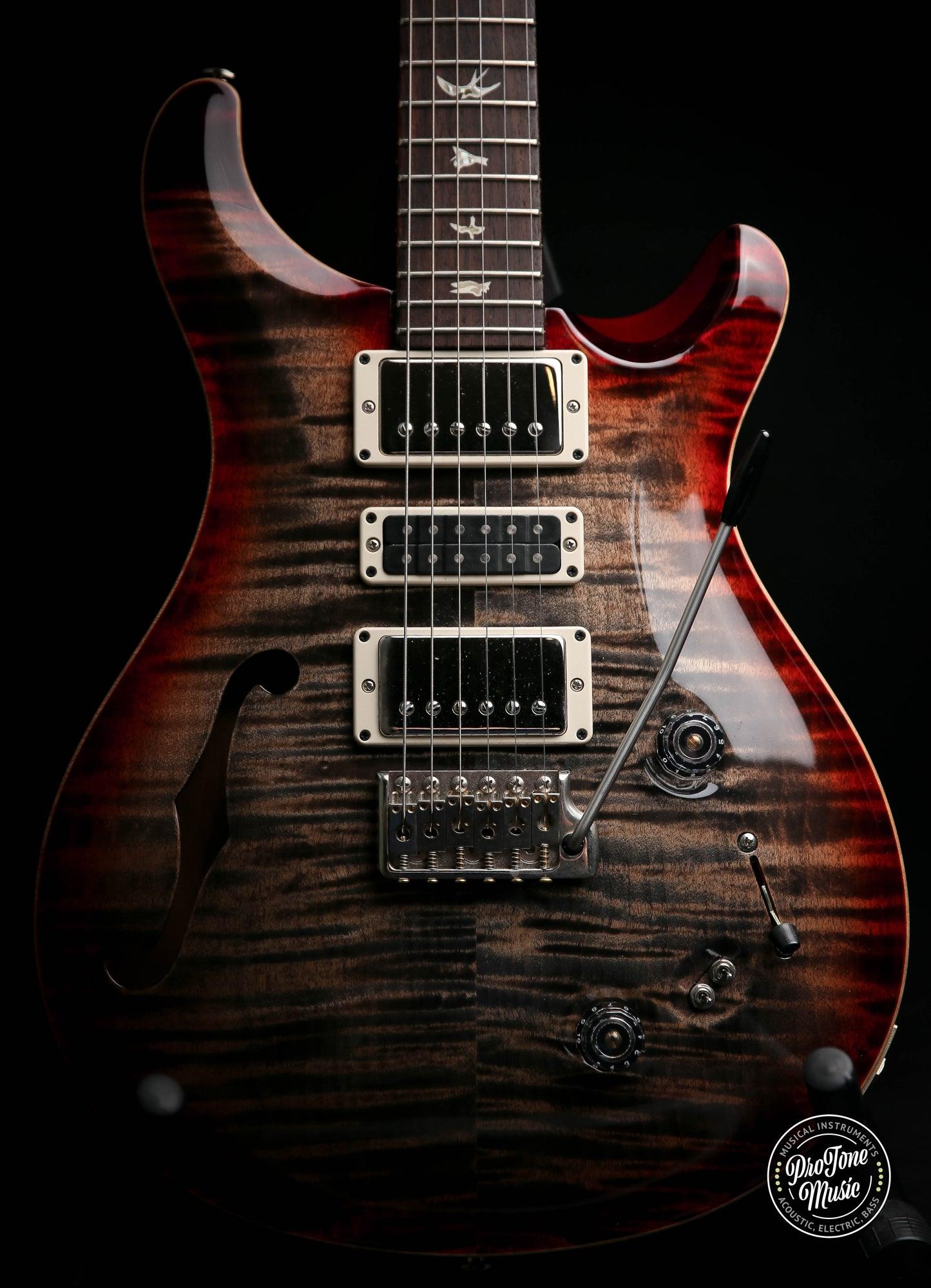2019 PRS Paul Reed Smith Special 22 Ltd Semi Hollow Charcoal Cherry & PRS Case - ProTone Music