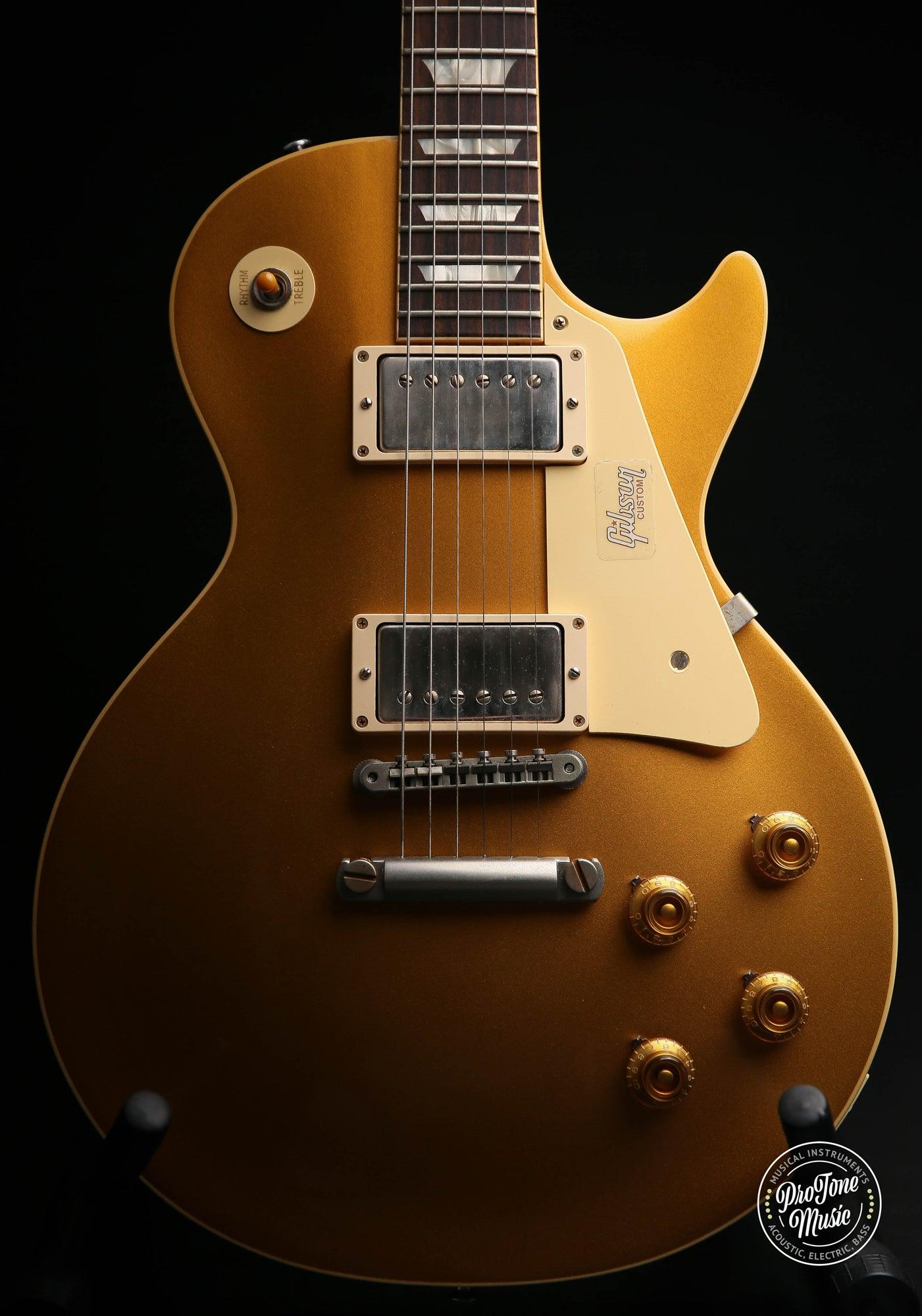 Gibson Custom Shop 60th Anniversary 57 Goldtop Les Paul Dark Back VOS - ProTone Music