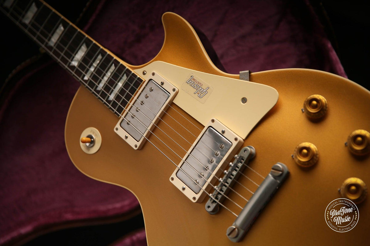 Gibson Custom Shop 60th Anniversary 57 Goldtop Les Paul Dark Back VOS - ProTone Music