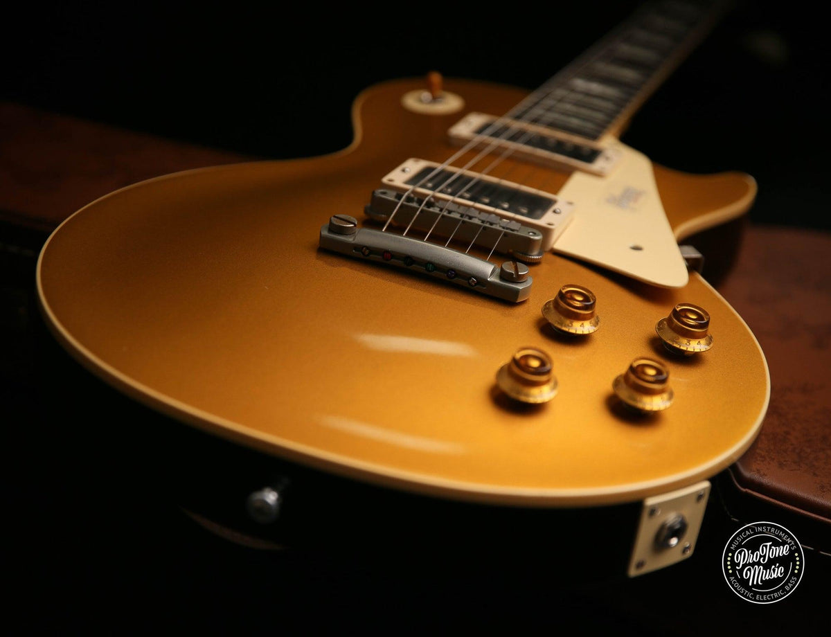 Gibson Custom Shop 60th Anniversary 57 Goldtop Les Paul Dark Back VOS - ProTone Music