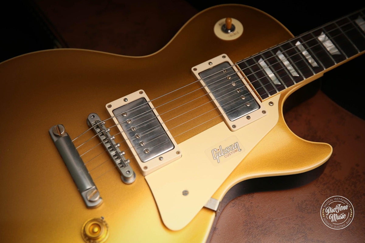 Gibson Custom Shop 60th Anniversary 57 Goldtop Les Paul Dark Back VOS - ProTone Music