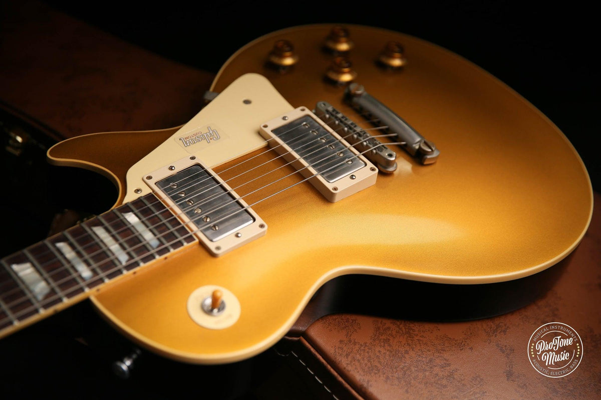 Gibson Custom Shop 60th Anniversary 57 Goldtop Les Paul Dark Back VOS - ProTone Music