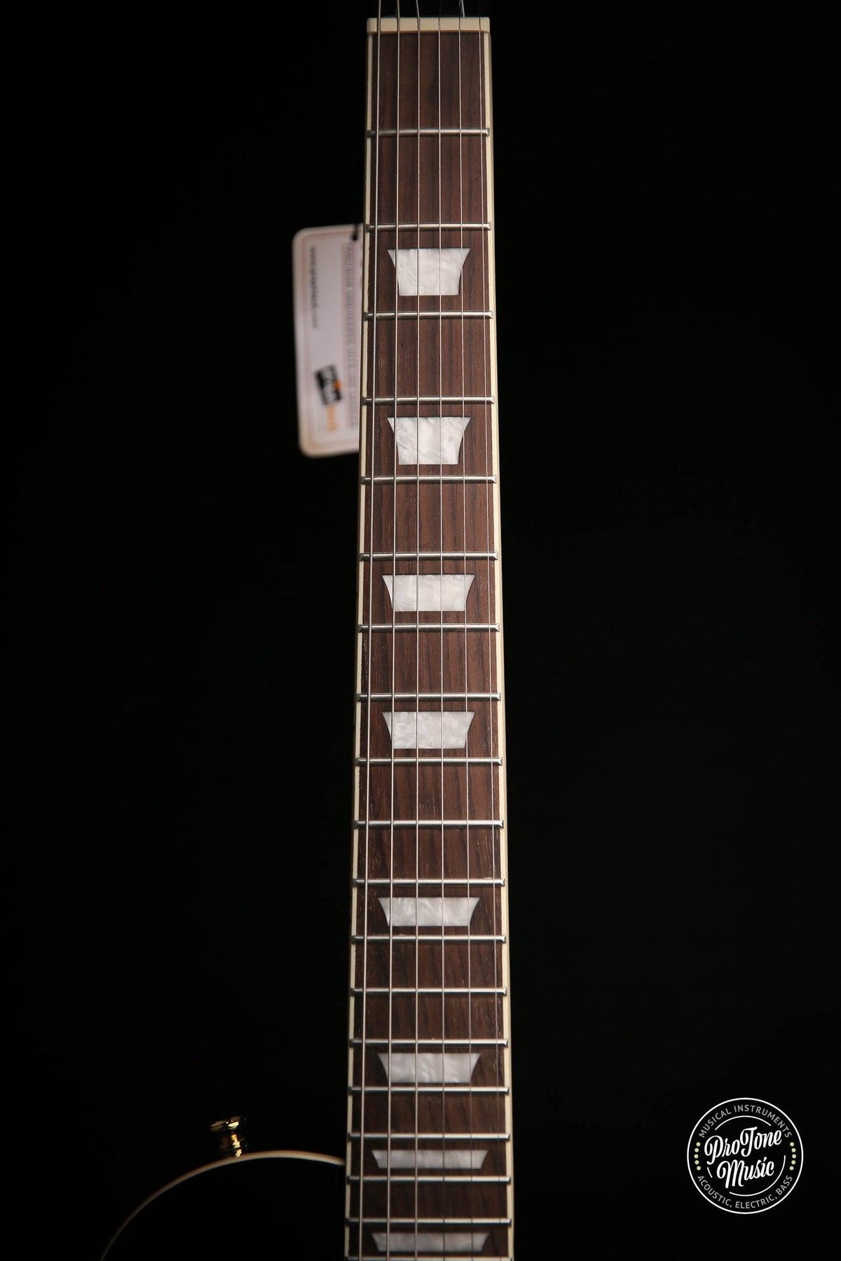 Vintage V100P ReIssued Electric Guitar w/W90 Pickups Gloss Black - ProTone Music
