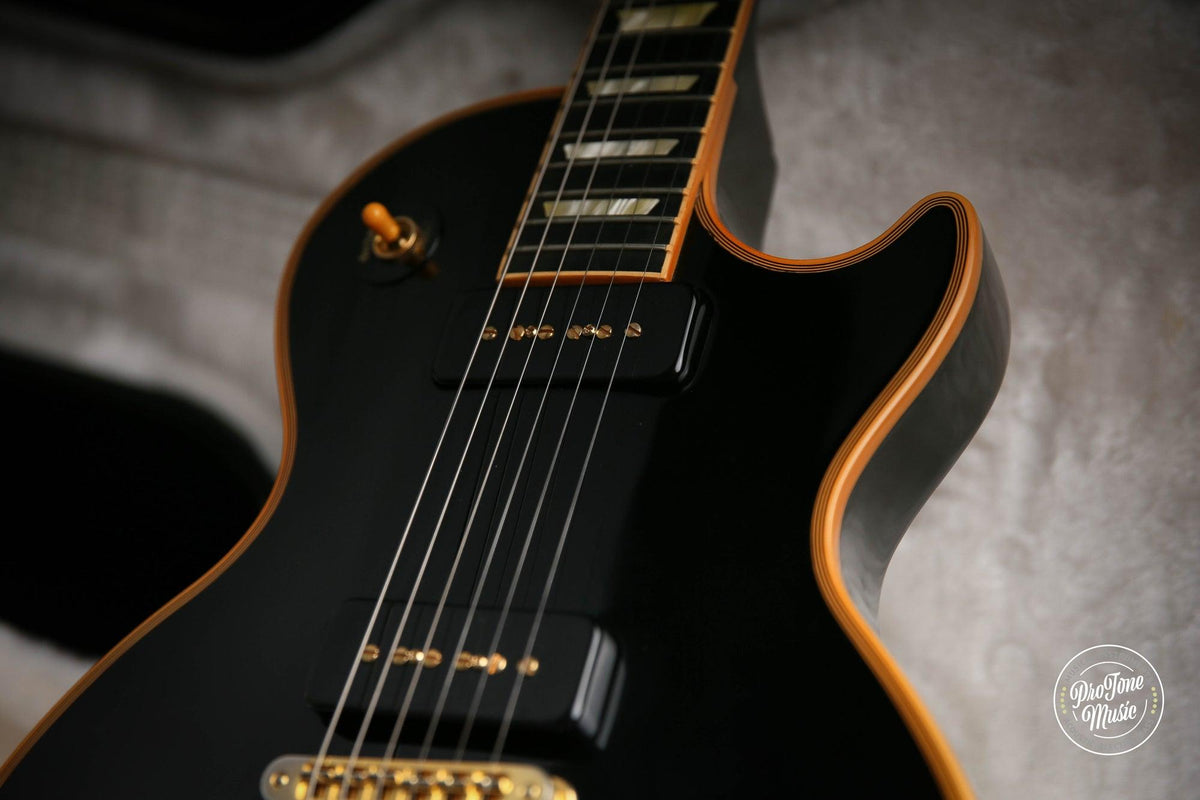 Gibson Les Paul Classic Custom P90 Antique Ebony Guitar of the Week - RARE! - ProTone Music