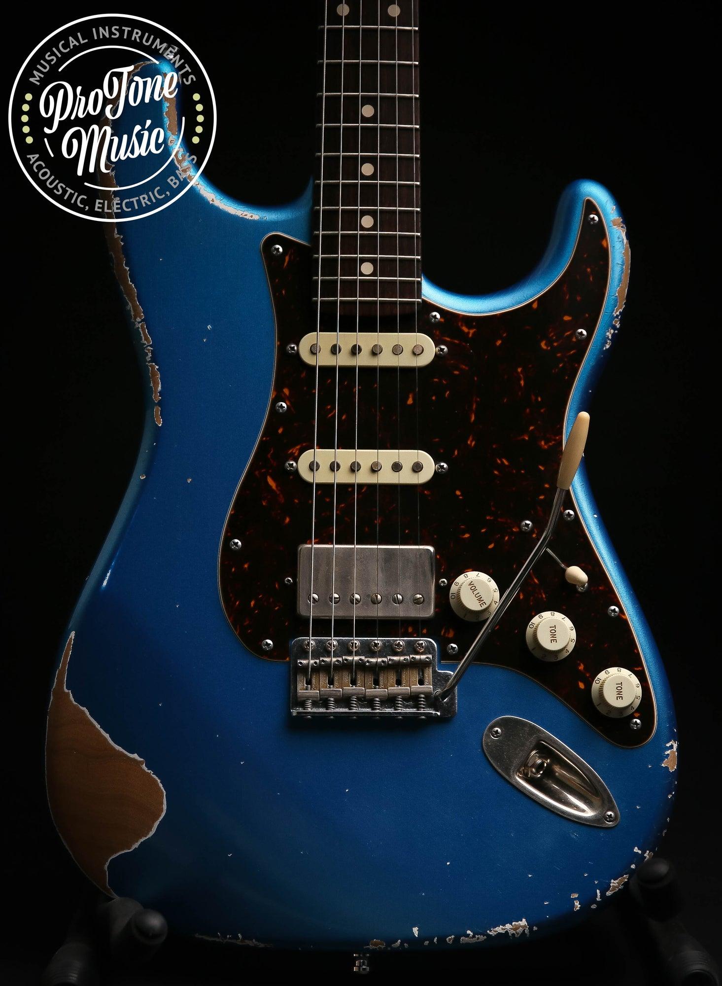 Xotic California Classic XSC-2 HSS Heavy Relic Lake Placid Blue - STUNNING! - ProTone Music