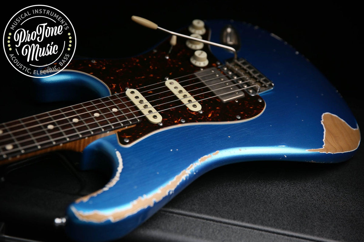 Xotic California Classic XSC-2 HSS Heavy Relic Lake Placid Blue - STUNNING! - ProTone Music