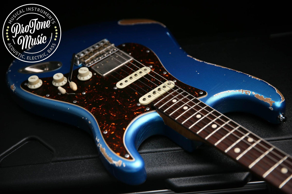 Xotic California Classic XSC-2 HSS Heavy Relic Lake Placid Blue - STUNNING! - ProTone Music