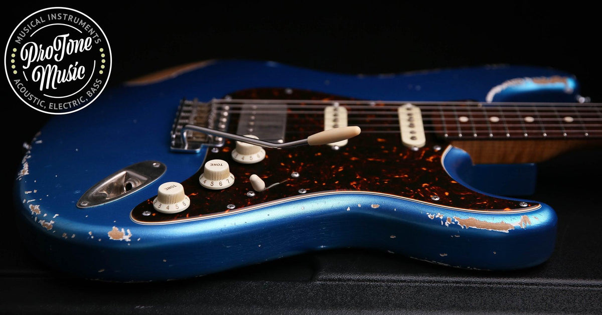 Xotic California Classic XSC-2 HSS Heavy Relic Lake Placid Blue - STUNNING! - ProTone Music