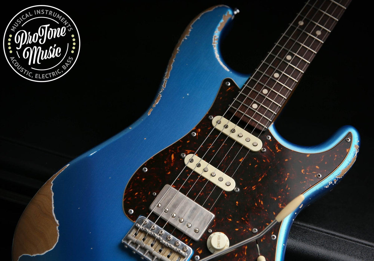 Xotic California Classic XSC-2 HSS Heavy Relic Lake Placid Blue - STUNNING! - ProTone Music