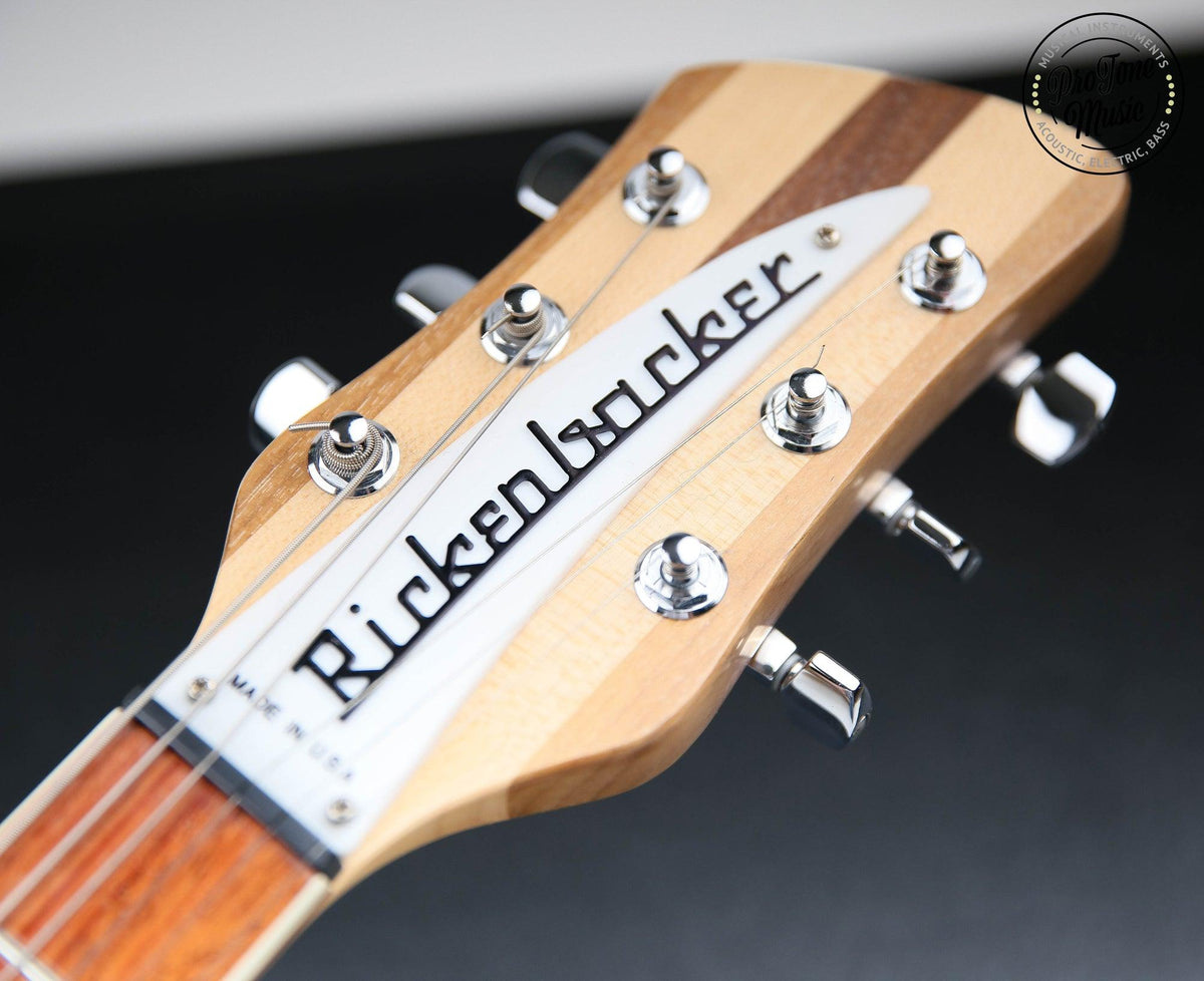 Rickenbacker USA 360 Natural Gloss &amp; Rickenbacker Hard Case - ProTone Music